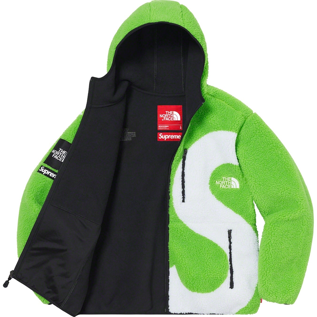 Supreme®/The North Face® S Logo Hooded Fleece Jacket view 6